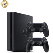 تصویر کنسول بازی سونی PS4 Slim | حافظه 500 گیگابایت به همراه یک دسته اضافه ا PlayStation 4 Slim 500 GB + 1 extra controller PlayStation 4 Slim 500 GB + 1 extra controller