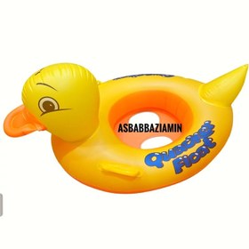 تصویر تیوپ بادی اردک شنا 