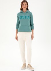 تصویر شلوار راحتی زنانه کرم یو اس پولو 