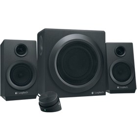 تصویر اسپیکر لاجیتک مدل Z333 logitech Multimedia Speakers Z333 - BLACK - 3.5 MM - N/A - UK - UK/HK 1PCS