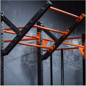 تصویر مانکی بار شیب دار سازه مدل FLYING PULL-UP BAR 