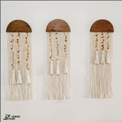 تصویر مکرومه دیواری مدل زرین |”macrame wallhanging “zarin 