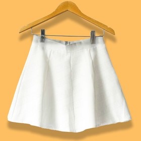 تصویر دامن ساده قد 45 