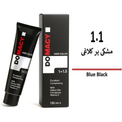 تصویر رنگ مو دوماسی مشکی پرکلاغی 1/1 