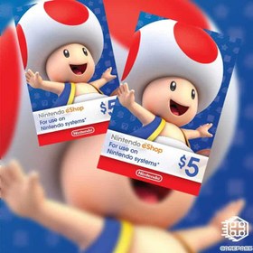 تصویر نینتندو آمریکا 5 دلار 