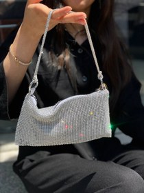 تصویر کیف مجلسی فول نگین 