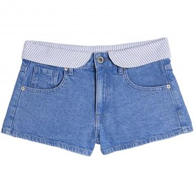 تصویر شلوارک جین زنانه کوتون مدل 4SAL40264MD 