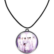 تصویر گردنبند خندالو طرح بی تی اس سایز ۵ سانتی‌متر 