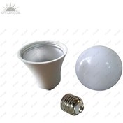 تصویر بدنه ، حباب و هیت سینک لامپ 10 وات(فروش عمده و تکی) 