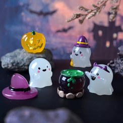 تصویر مجسمه ارواح هالوین شب تاب 