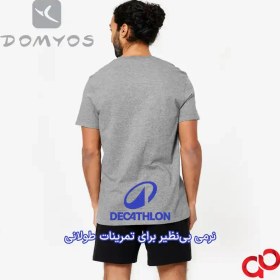 تصویر تی شرت ورزشی مردانه اسپرت دکتلون مدل DOMYOS 100 