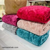 تصویر پتو مسافرتی فلورای گلبافت + عمده 