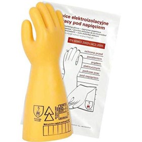 تصویر دستکش عایق برق 1000 ولت سکورا مدل 5 KV 