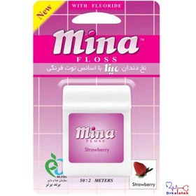 تصویر نخ دندان ضخیم مینا Mina Thick dental floss