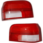 تصویر طلق چراغ خطر عقب خودرو مناسب برای پراید 131 بسته 2 عددی 