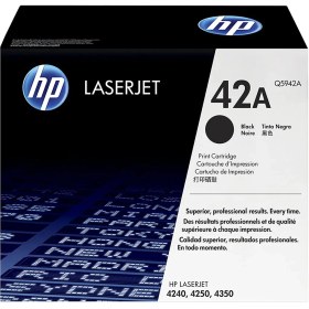 تصویر تونر اچ پی مدل 42 ای 42A Black LaserJet Toner Cartridge