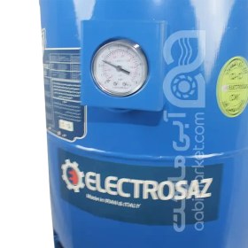 تصویر منبع تحت فشار 100 لیتری الکتروساز درجه دار PRESSURE TANK ELEKTROSAZ