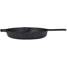 تصویر تابه تکدسته چدنی نالینو مدل Enzo سایز 24 Nalino Cast-Iron one-Handle Pan Size 24 Enzo