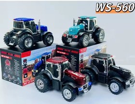 تصویر اسپیکر بلوتوثی قابل حمل WSTER مدل WS560 طرح تراکتور 