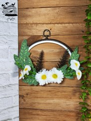 تصویر حلقه گل مینا 