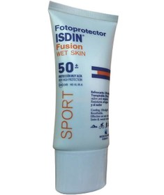 تصویر ضدآفتاب فیوژن ورزشکاران ایزدین ا Fusion wet skin spf50 color Fusion wet skin spf50 color
