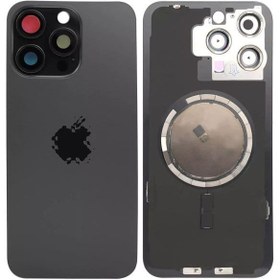 تصویر درب پشت آیفون 15پرو اورجینال - نچرال back cover iphone 15pro orginal