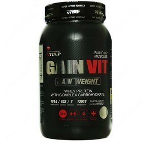 تصویر پودر گین ویت ویتاپی 1300 گرم موزی Vitap Gain Vit Suppelment 1300 g 