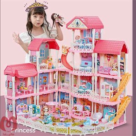 تصویر خانه باربی 15 اتاق 7007 Barbie house 15 rooms 7007