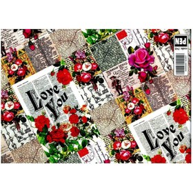 تصویر کاغذ کادو گلاسه کد ۷۴۳ 