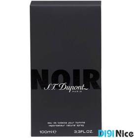 تصویر ادو تویلت مردانه مدل Noir حجم 100 میلی لیتر اس تی دوپونت ا S.T. Dupont Noir Eau De Toilette For Men 100ml S.T. Dupont Noir Eau De Toilette For Men 100ml