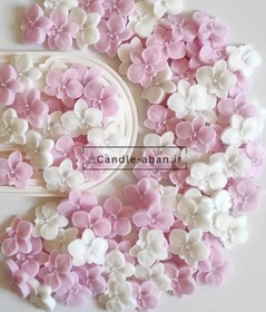 تصویر گیفت شمع گل ارکیده - پک 100 عددی 