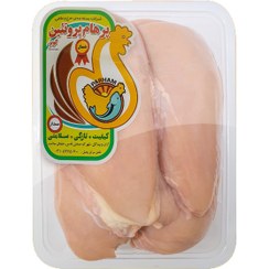 تصویر سینه مرغ ممتاز پرهام ۱۵۰۰ گرم بدون پوست با استخوان 