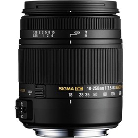 تصویر لنز سیگما Sigma 18-250mm F3.5-6.3 DC Macro OS HSM for 