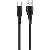 تصویر کابل شارژ پاوربانک 25 سانتی متر 2.4 آمپر مدل تایپ سی Earldom EC-163C 