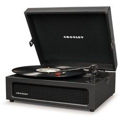 تصویر گِرامافون و صفحه گردان مشکی اورجینال CROSLEY 