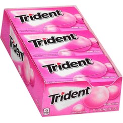 تصویر آدامس تریدنت طعم بادکنکی بسته ۱۲ عددی 