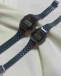 تصویر ساعت کاسیو مشکی 