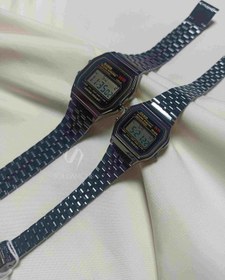 تصویر ساعت کاسیو مشکی 