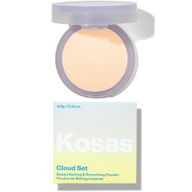 تصویر پنکک کوزس Kosas Cloud Set Baked Setting & Smoothing Talc-Free Vegan Powder 
