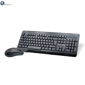 تصویر کیبورد و ماوس مستر تک مدل MK8200 ا Master Tech MK8200 Keyboard and Mouse Master Tech MK8200 Keyboard and Mouse