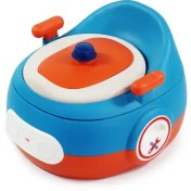 تصویر توالت کودک رووکو Rovco با پد نرم 2004 - آبی نارنجی 