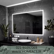 تصویر آینه دستشویی مدل R116 