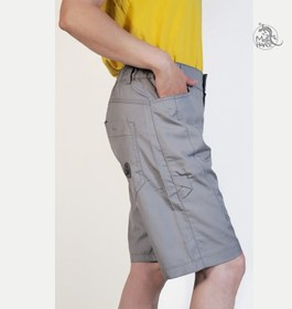 تصویر شلوارک Bould+ طوسی 