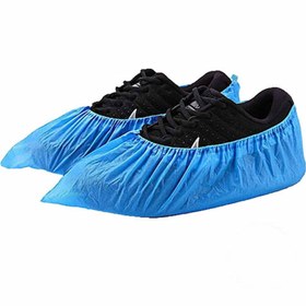 تصویر کاور کفش نایلونی یکبار مصرف shoe cover disposable