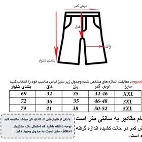 تصویر شلوارک مردانه ایران مد مدل چهارخانه کد r-20789 