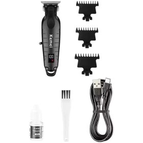 تصویر ماشین اصلاح خط زن‌ ، صفر زن کیمی مدل Kemei Km-2293 مقاوم در برابر آب 