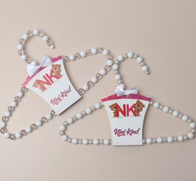 تصویر چوب لباسی مرواریدی نوزاد و کودک 