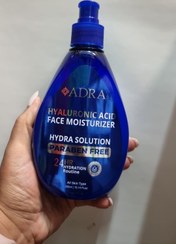 تصویر کرم آبرسان پمپی آدرا حاوی هیالورونیک اسید ADRA HYDRA BOOST HYALURONIC ACID FACE MOISTURISER