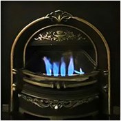 تصویر شومینه چدنی کلاسیک مینی لمبارد (112) 