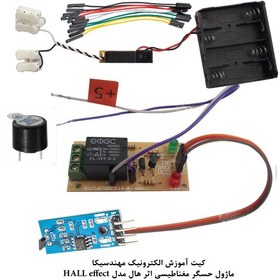 تصویر ماژول حسگر مغناطیسی اثر هال مادون قرمز با رله مهندسیکا مدل HALL effect20 